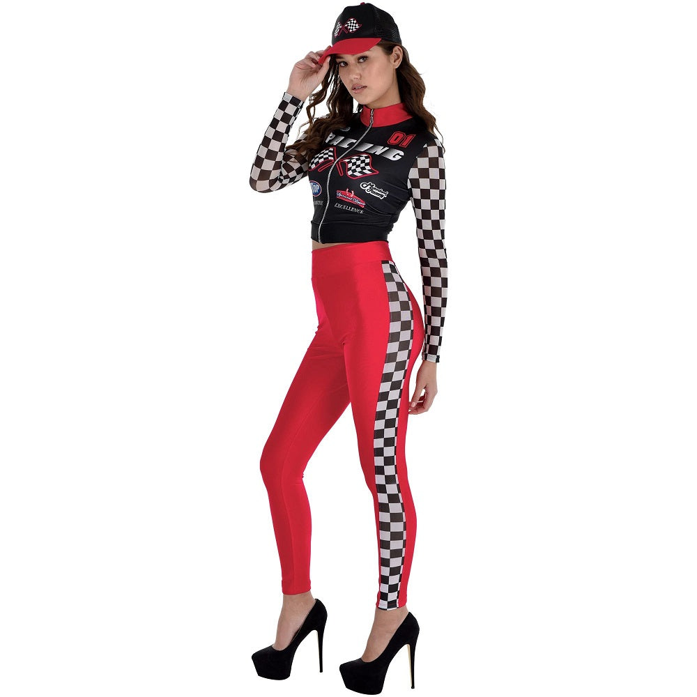 Costume femme pilote de course