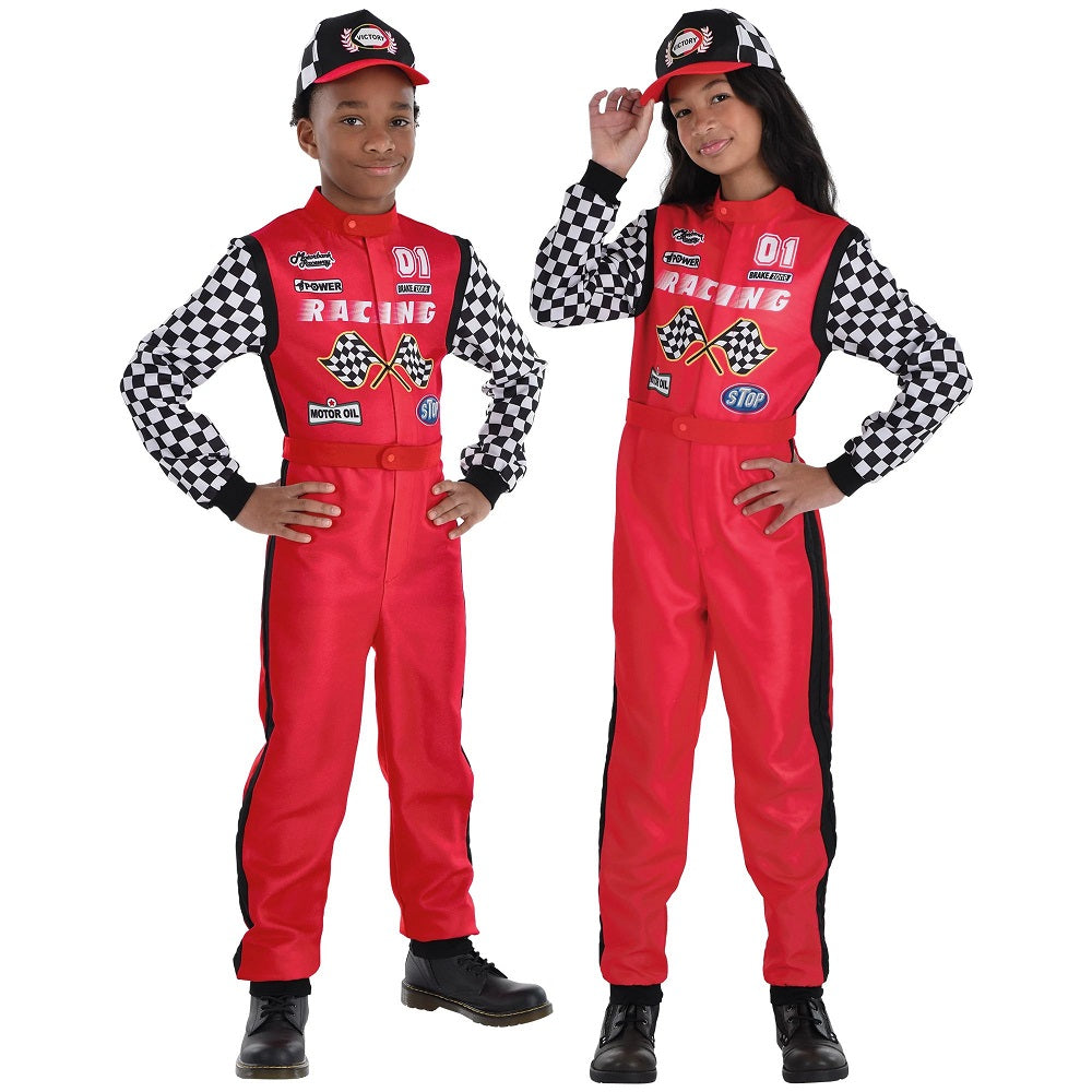 Costume enfant pilote de course