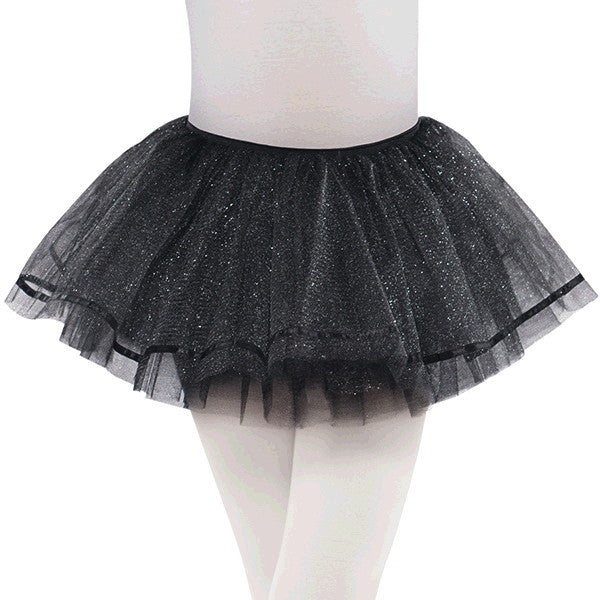 Tutu pour enfant noir brillant