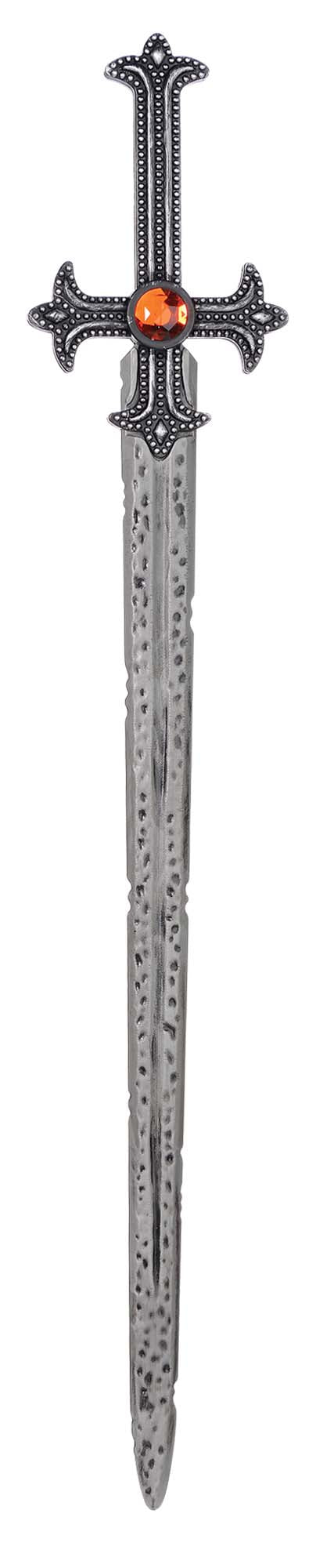 Épée de chevalier argent 33,5 po