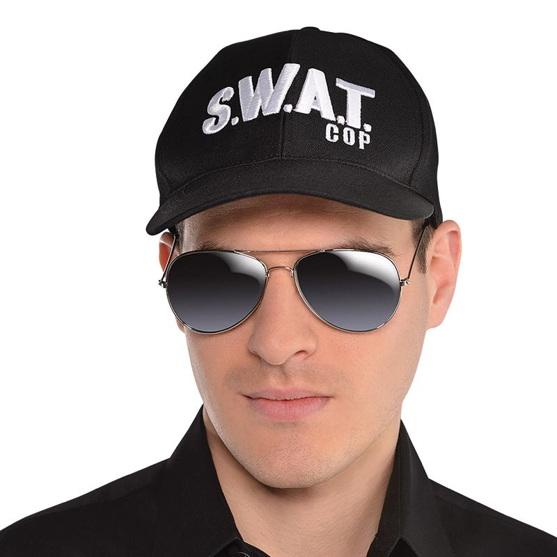 Casquette de policier SWAT pour adulte