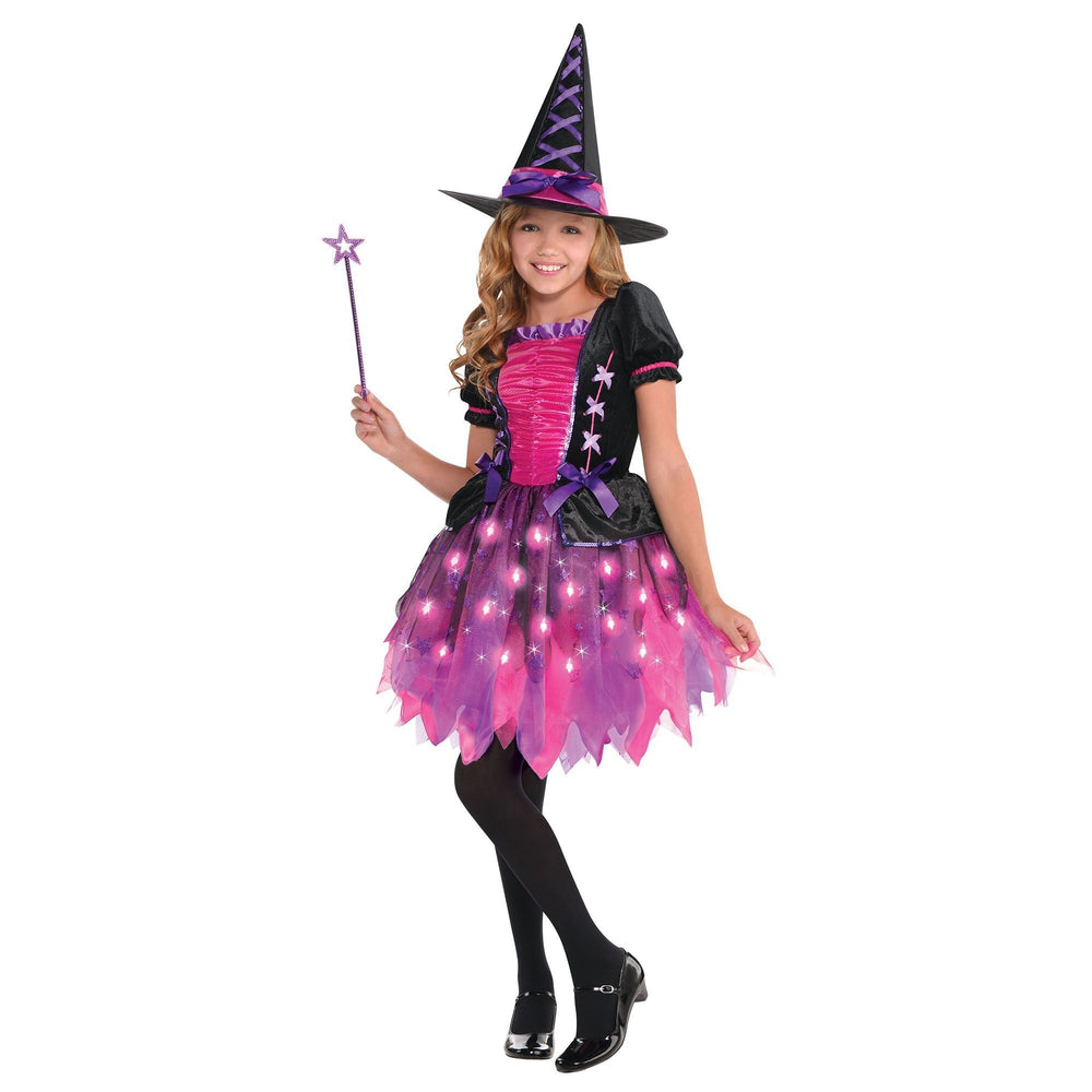 Costume enfant sorcière illuminée