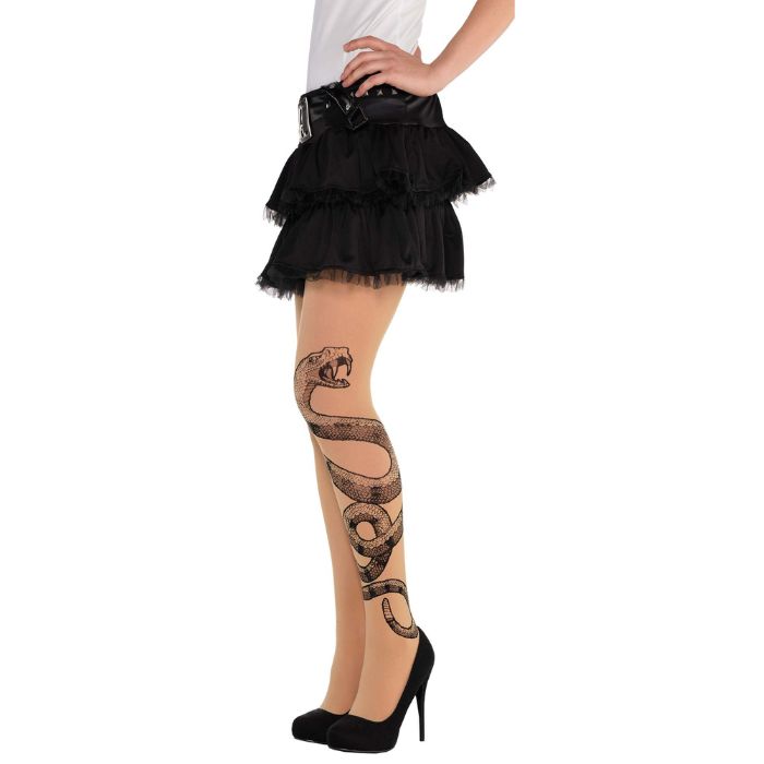 Bas collant femme avec serpent