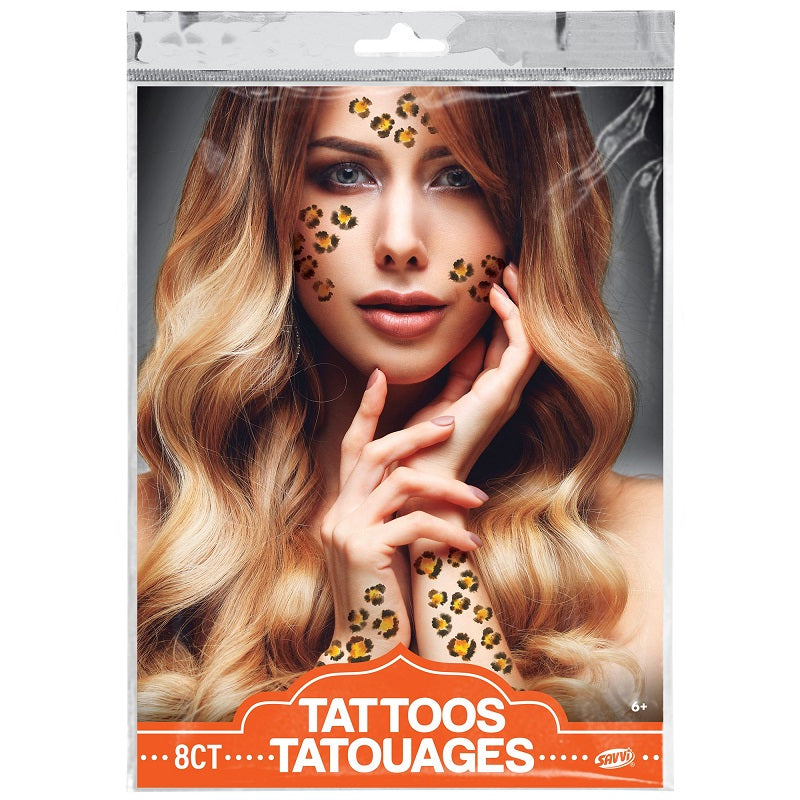 Tatouage motif taches de guépard