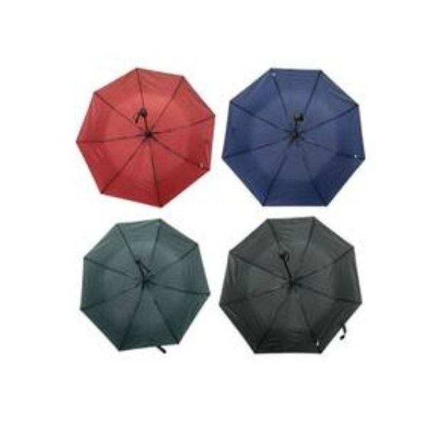 Parapluie télescopique avec ouverture automatique uni