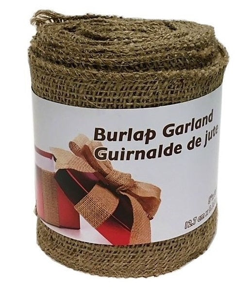 Ruban de jute 5 po x 30 pi naturel