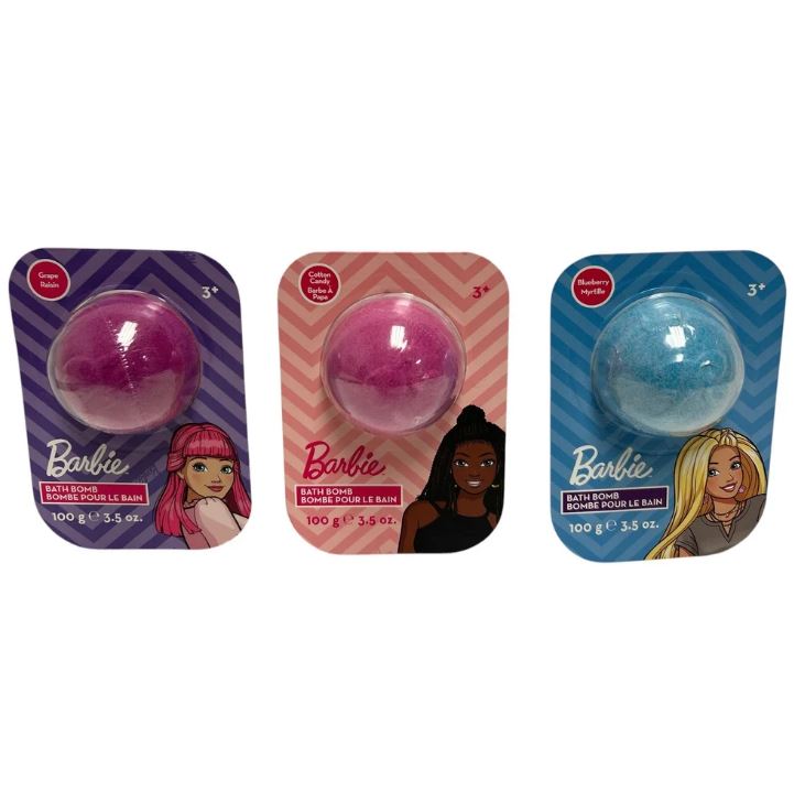Bombe pour le bain Barbie 100 g (3 ans et plus)