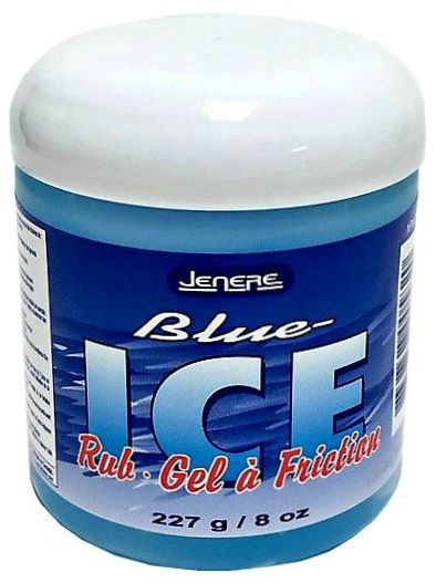 Gel à friction bleu Jenere 8 oz