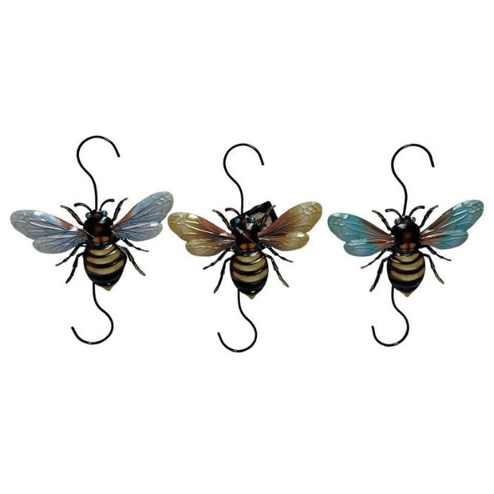 Crochet décoratif pour jardinière 9,75 po x 7 po Abeille