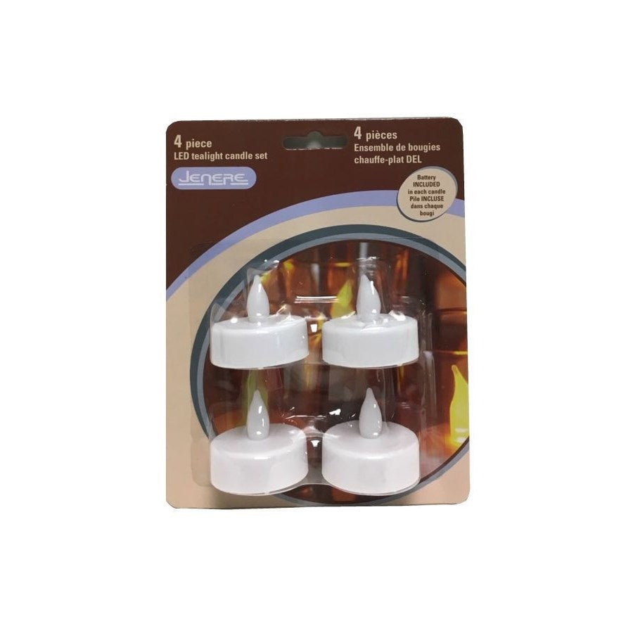 Chandelle décorative DEL (paquet de 4)
