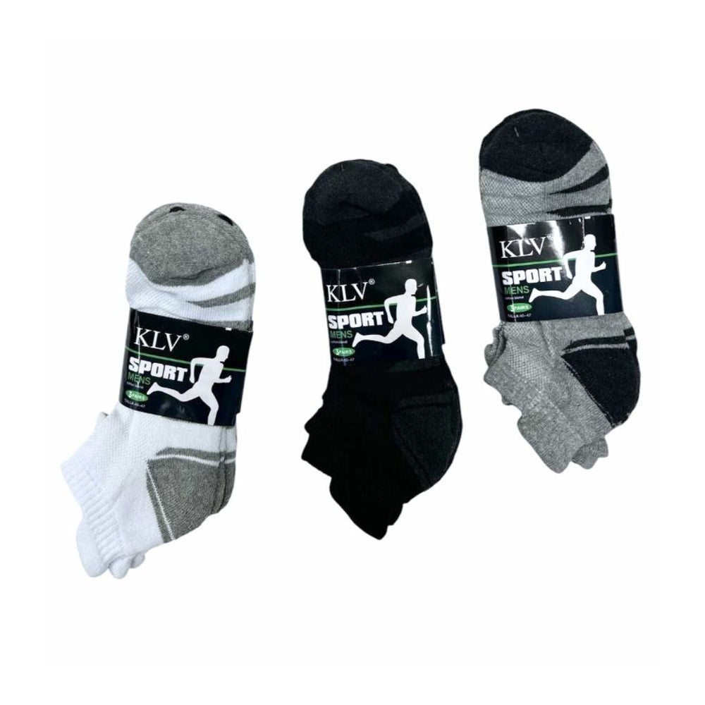Bas cheville pour homme 7 à 11 (paquet de 3)