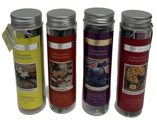 Bâtonnet parfumé fragrance de Noël (paquet de 6)