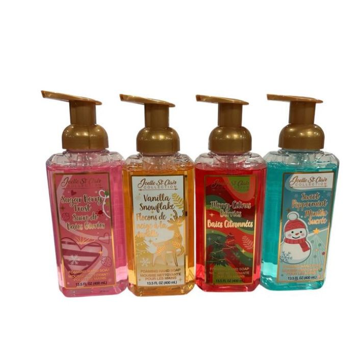 Savon à main en bouteille 400 ml fragrance des fêtes