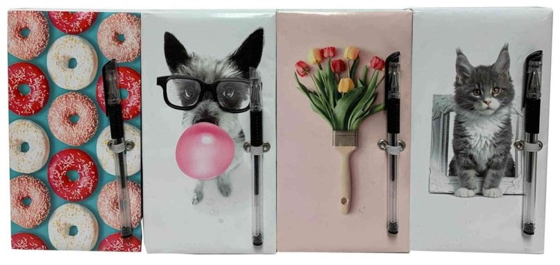 Bloc-notes jumbo avec stylo (300 feuilles)