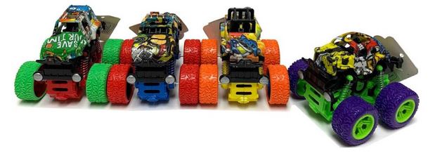 Camion Monster Truck à friction 3,5 pouces