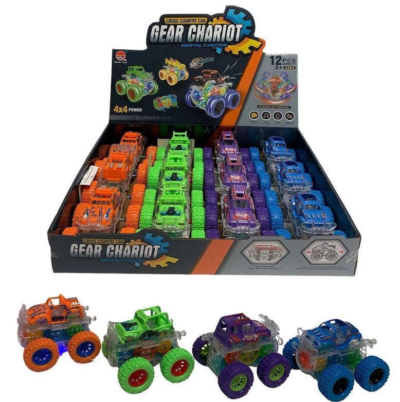 Camion 4x4 lumineux a grosses roues 3,25 po