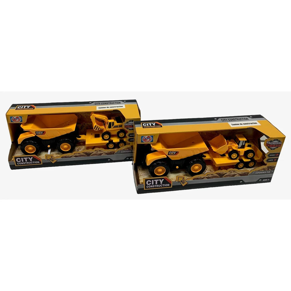Camion de construction et sa remorque 12 po