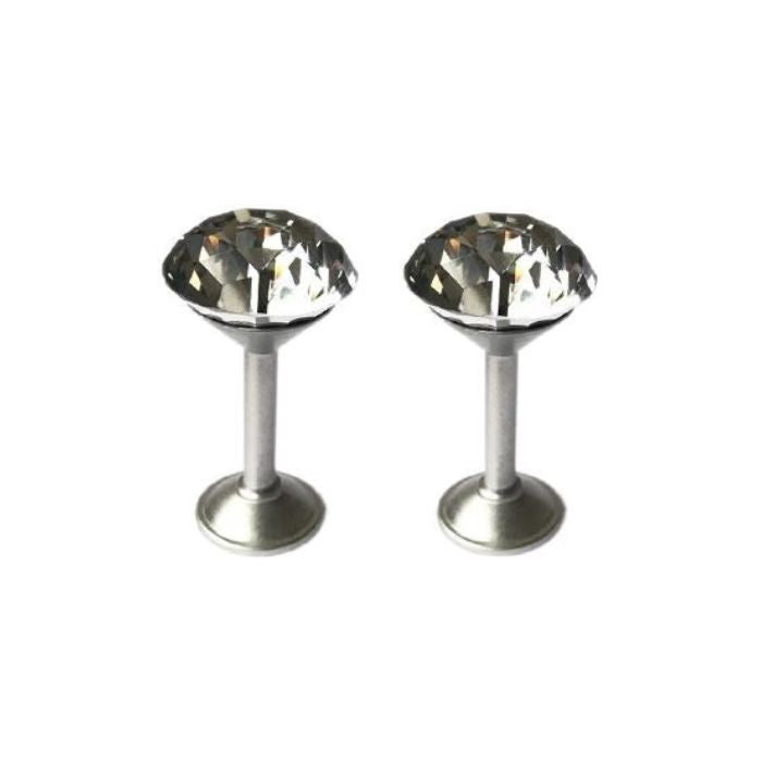 Support pour pôle à rideaux 40 mm x 75 mm