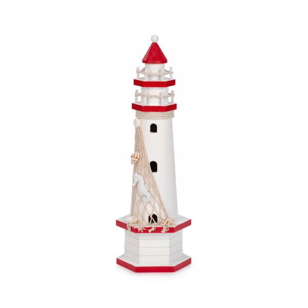 Phare rouge et blanc