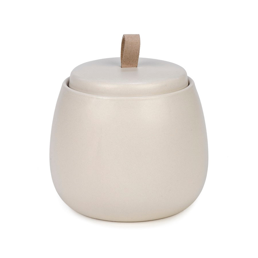 Chandelle parfumée en pot avec couvercle