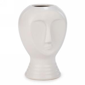 Vase en céramique visage 5 po x 7 po