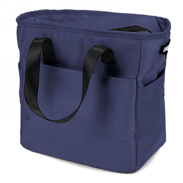 Sac à lunch 13 po x 6 po x 11 po isotherme bleu foncé