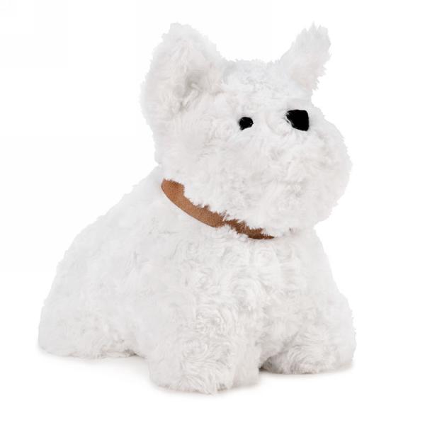 Butoir de porte chien en fausse fourrure