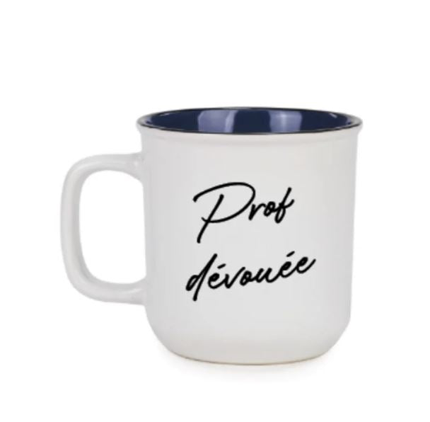 Tasse à café "prof dévoué"