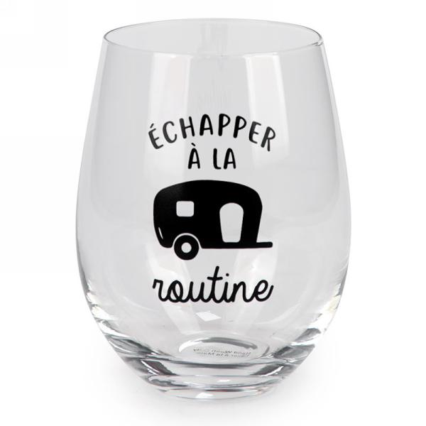 Verre à vin sans pied échapper à la routine
