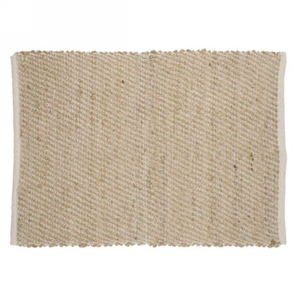 Tapis tissé sisal 24 po x 35 po beige