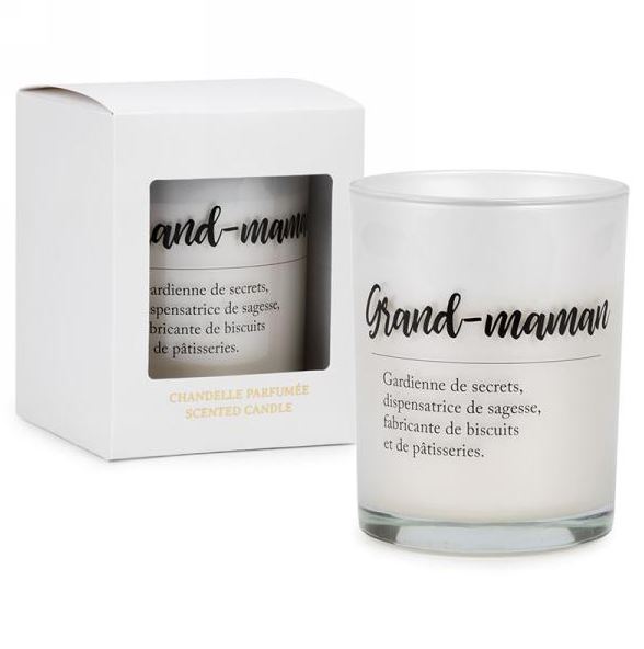 Chandelle parfumée 4 po x 5 po "Grand-maman"