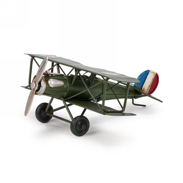 Avion antique 7 po x 6 po x 3po