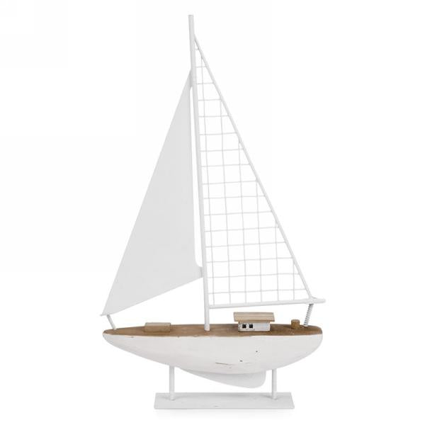Voilier 7 po x 1,5 po x 12 po en métal