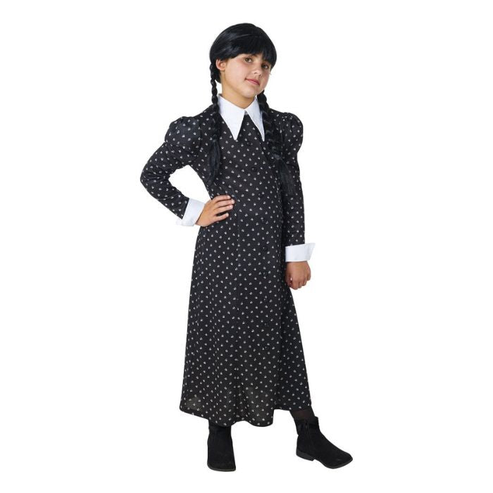 Costume enfant Mercredi Addams - robe noire
