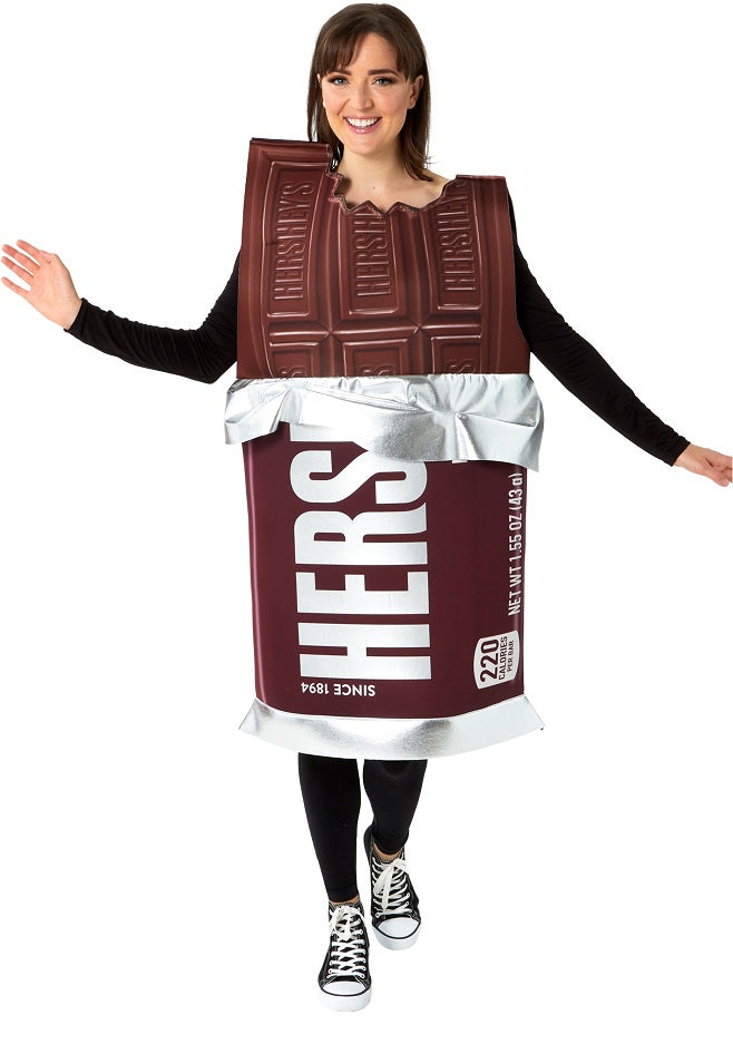 Costume adulte barre de chocolat Hershey