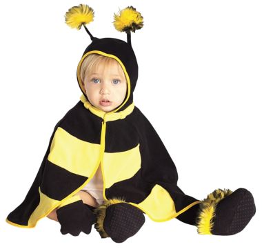 Costume tout-petit abeille (0-6 mois)