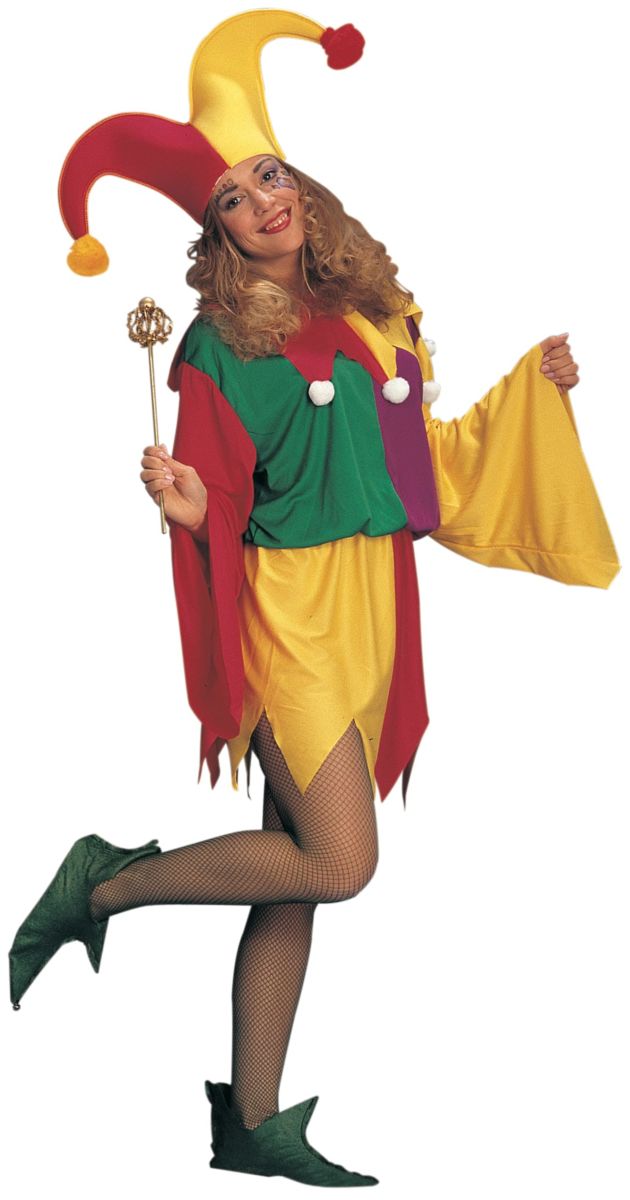 Costume femme fou du roi Jester (STD)