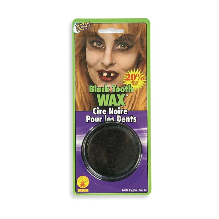 Cire noire pour les dents