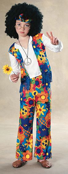 Costume enfant hippie (S)