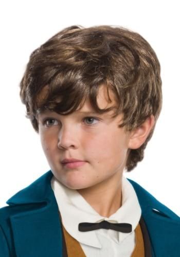 Perruque enfant garçon brun Norbert Dragonneau (Les Animaux fantastiques)