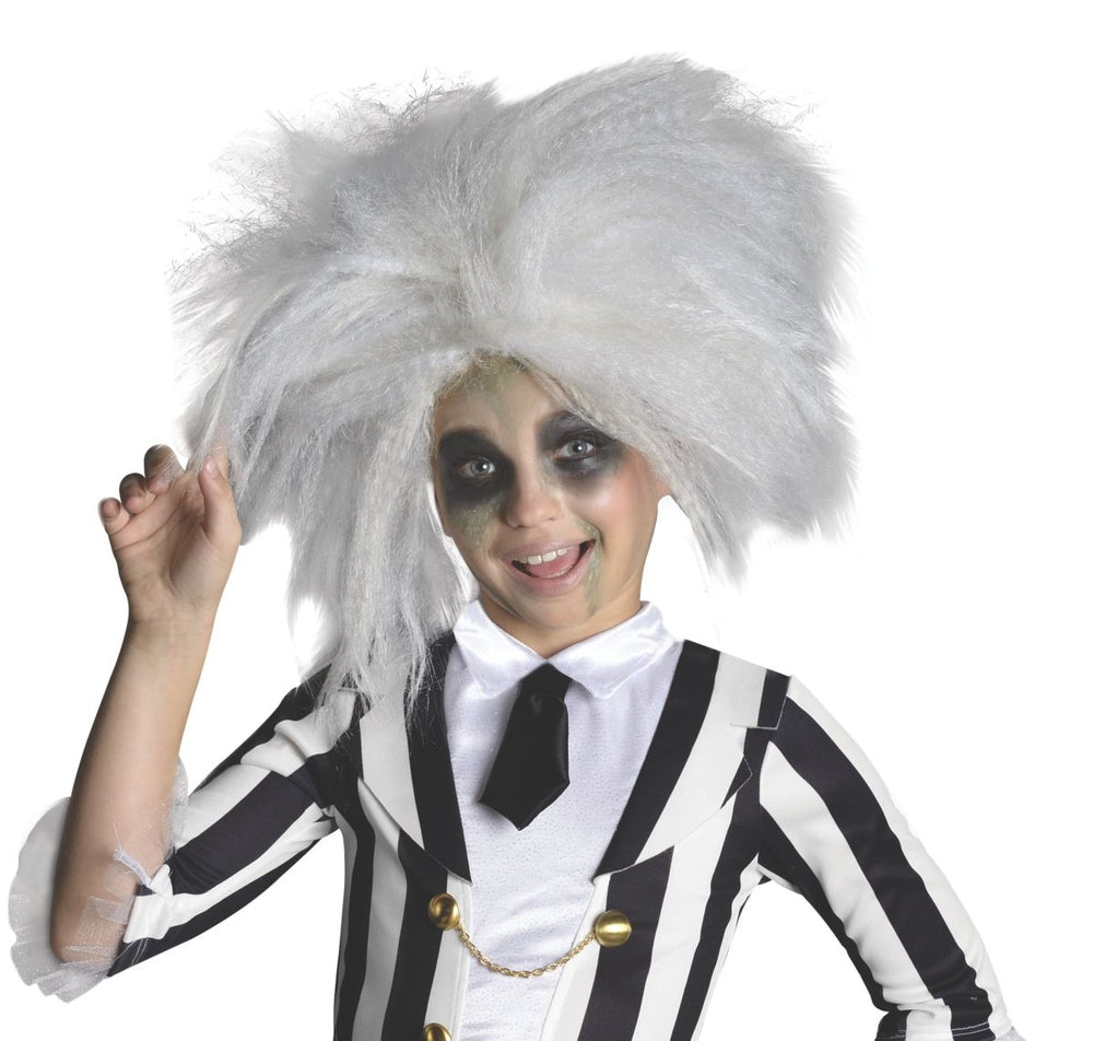 Perruque enfant garçon gris Beetlejuice