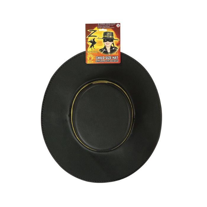 Chapeau de Zorro noir pour enfant