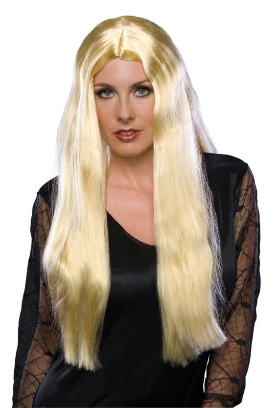 Perruque adulte femme blonde longue