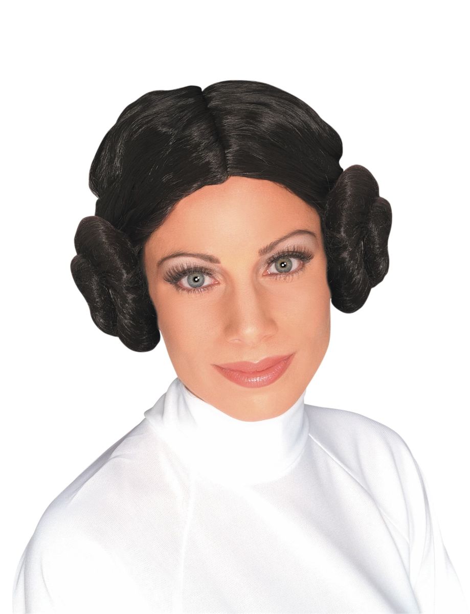 Perruque adulte Princesse Leia (Star Wars)