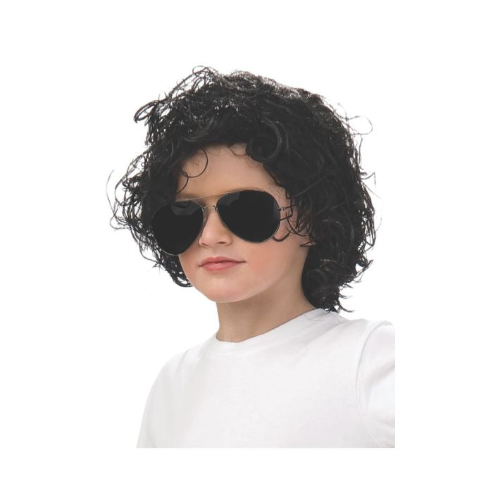 Perruque enfant garçon noir Michael Jackson