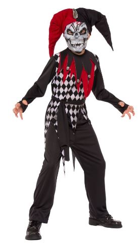 Costume enfant clown diabolique