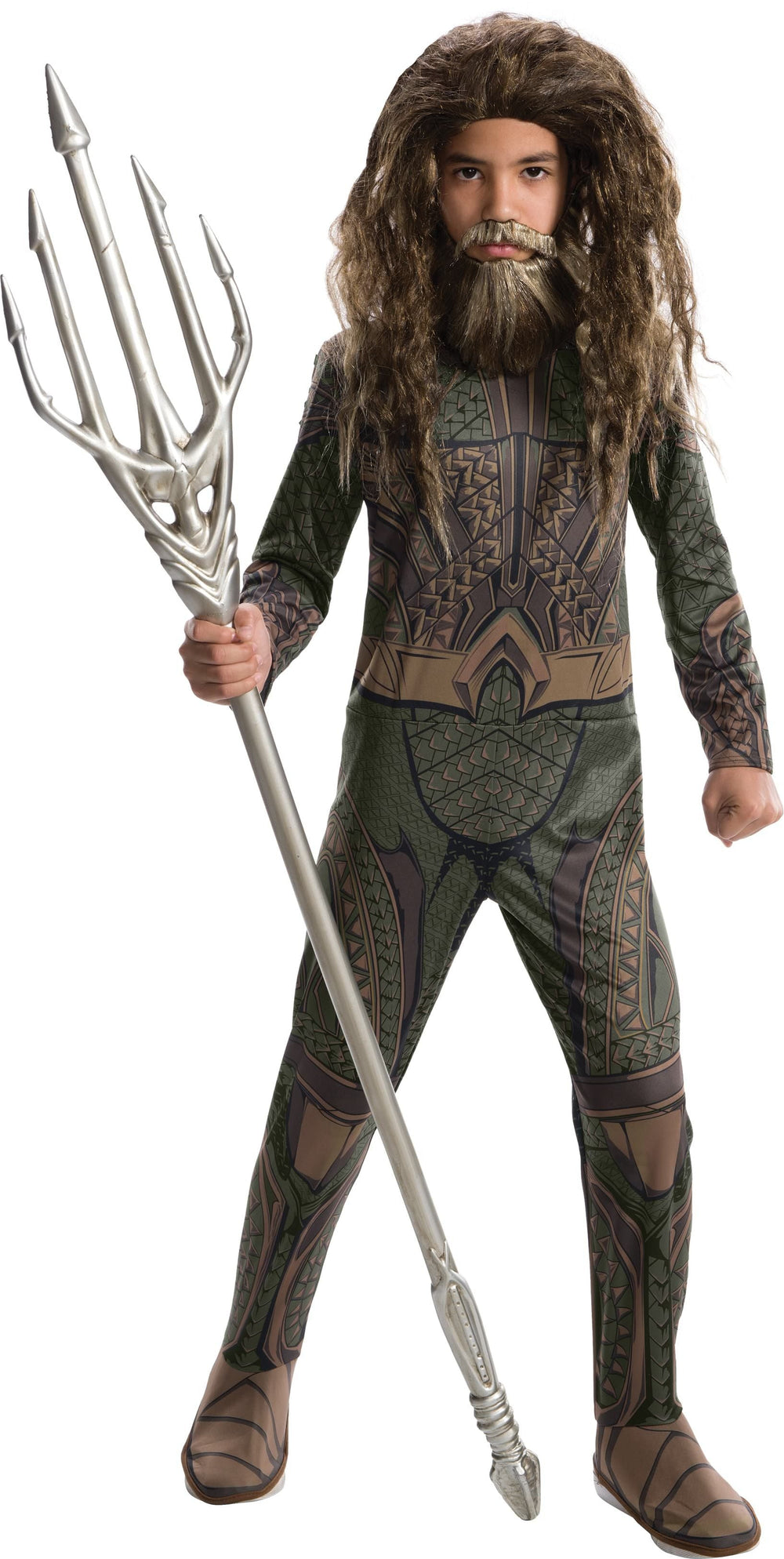 Costume enfant Aquaman brun (M)