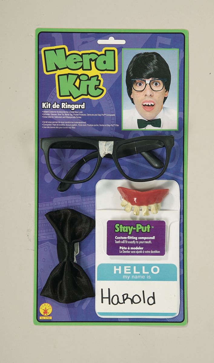 Ensemble d'accessoires de nerd