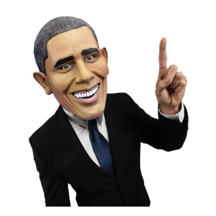 Masque de Barack Obama en latex pour adulte