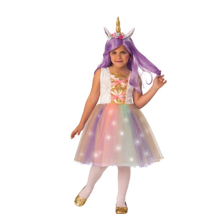Costume enfant licorne robe illuminée